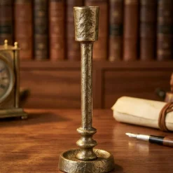 Antique Bronze Taper Candle Holder by Ashland®