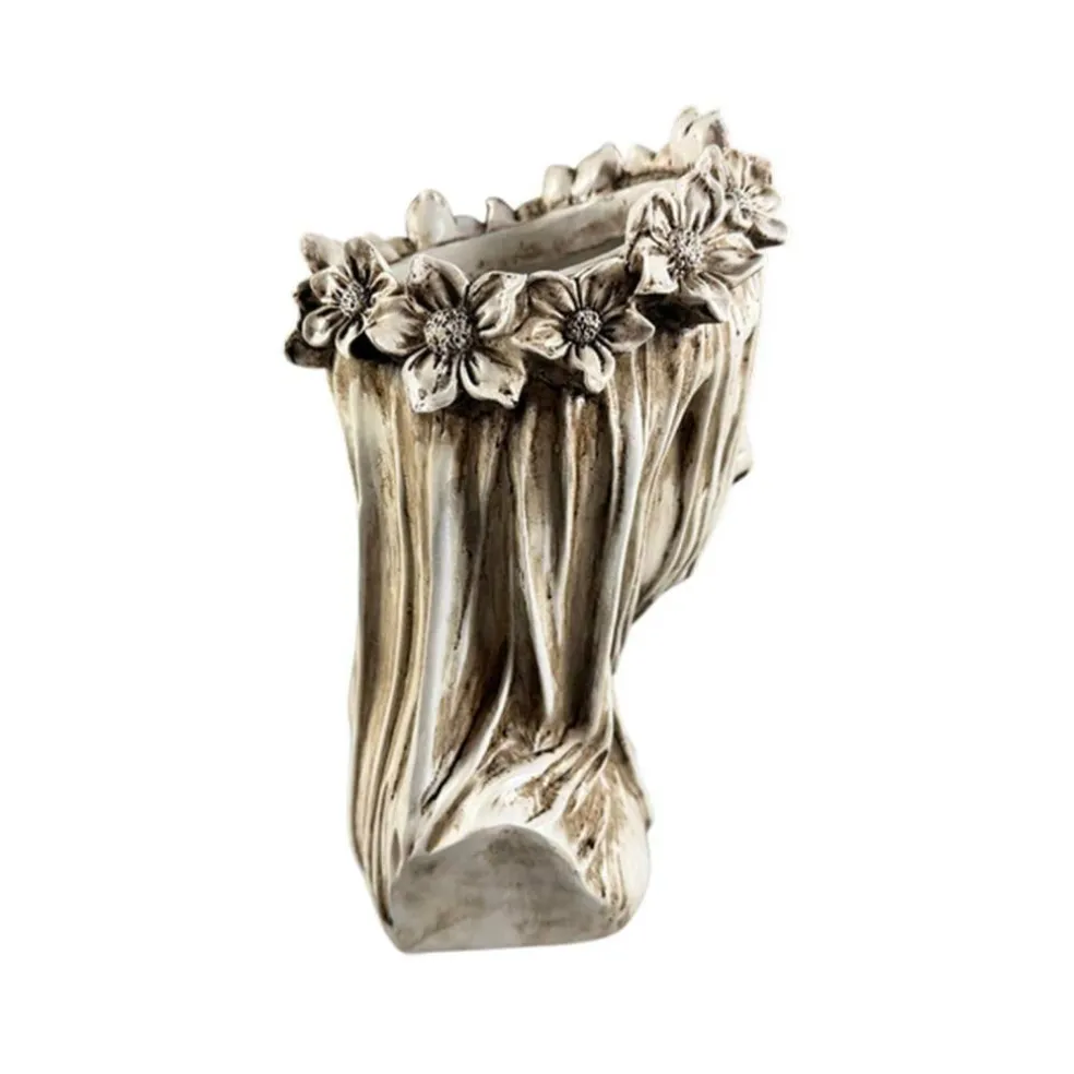 9.75" Antique White Veiled Bust Vase by Ashland®
