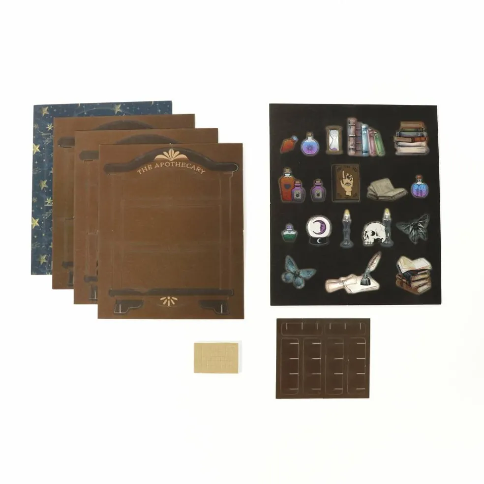 Apothecary Shelf Paper Diorama Kit by Recollections™