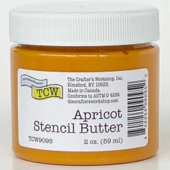 Apricot 2 oz. Stencil Butter - The Crafter's Workshop