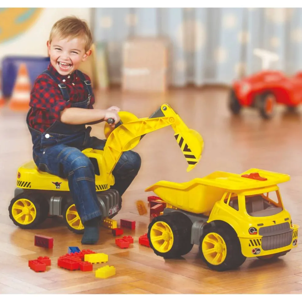 Aquaplay BIG Power Worker Maxi Digger Ride On
