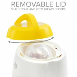 Arf Pets Dog Treat Dispenser with Button – Dog Memory Training Toy Promotes Exercise