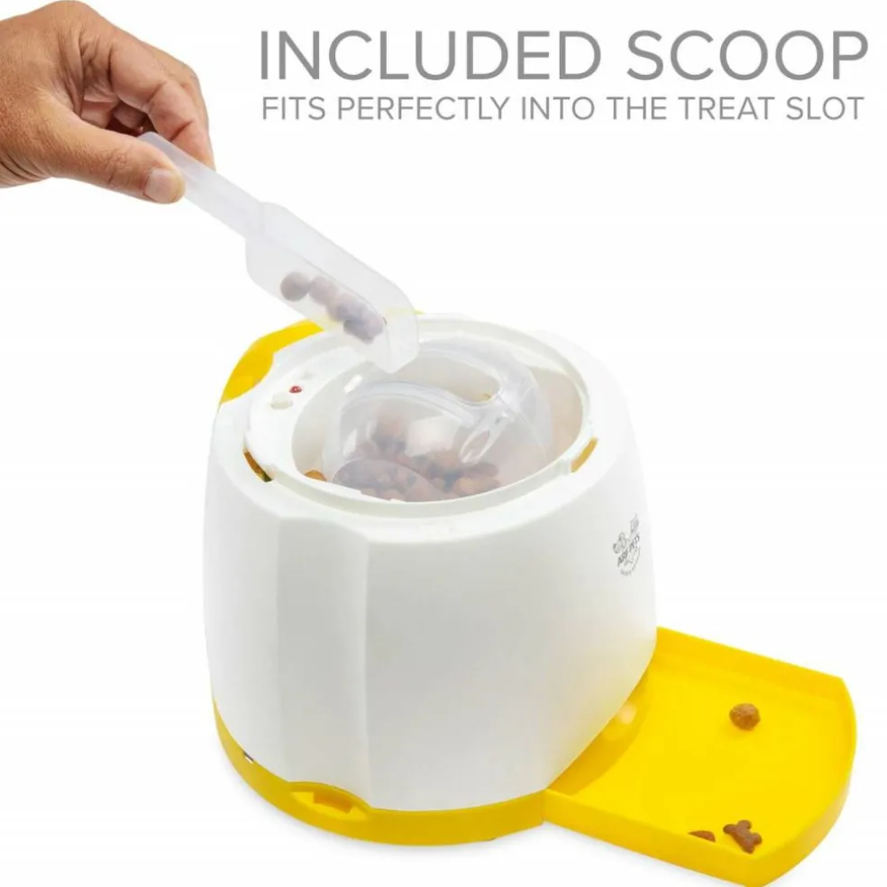 Arf Pets Dog Treat Dispenser with Button – Dog Memory Training Toy Promotes Exercise