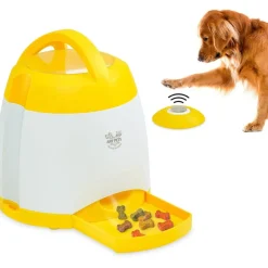 Arf Pets Dog Treat Dispenser with Button – Dog Memory Training Toy Promotes Exercise
