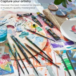 Arteza® Acrylic & Oil 12 Piece Brush Set