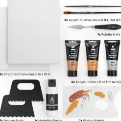 Arteza® 12 Piece Texture Paint Kit