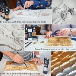 Arteza® 12 Piece Texture Paint Kit