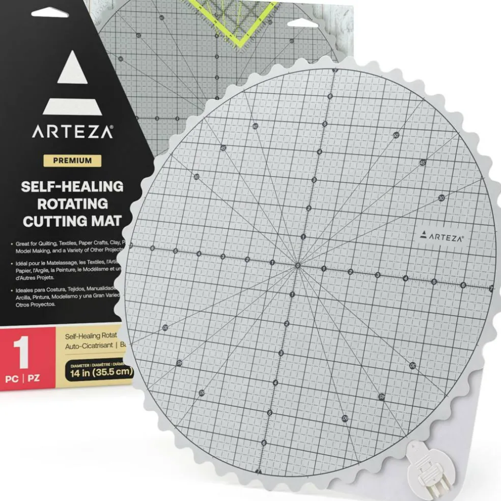 Arteza® 14" Premium Self-Healing Rotating Cutting Mat