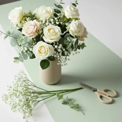 Artificial Baby’s Breath Flowers 10pcs Gypsophila Faux Flowers Bulk for Wedding Decor
