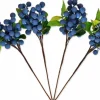 Artificial Blueberries 4 Pieces - (Blue)