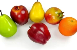 Artificial Fruits Pack,Fake Fruits for Home Decor,Simulation Fruit Set