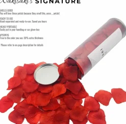 Artificial Silk Rose Petals for Wedding Flower Petals for Romantic Special Night, for Proposal, Anniversary