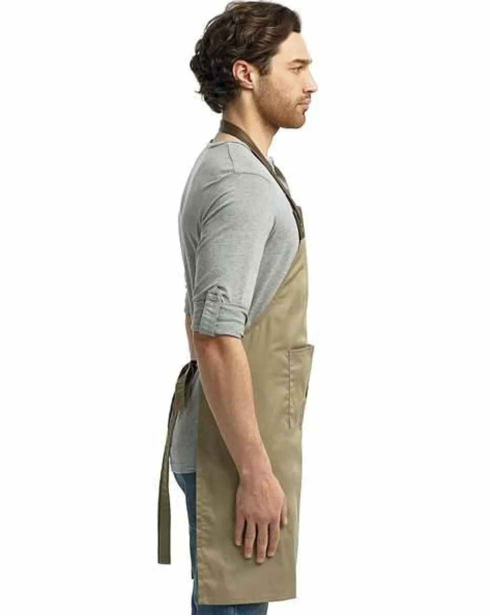 Artisan Collection Reprime Faux Leather Apron Apparel