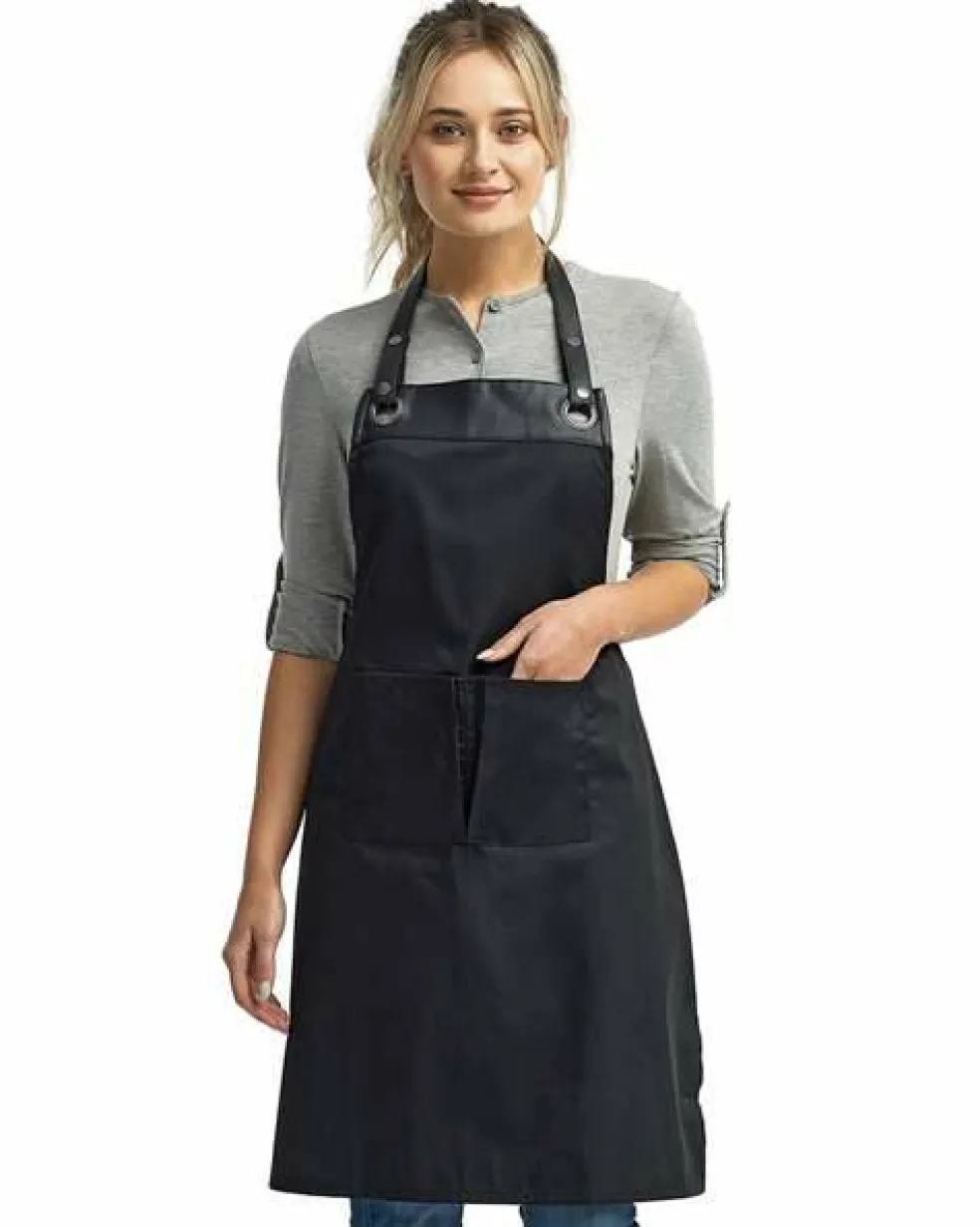 Artisan Collection Reprime Faux Leather Apron Apparel