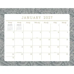 2027 Artisan Legacy Large Desk Pad Monthly Blotter Calendar