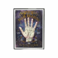 7.75" Art of Palm Reading Ceramic Tabletop Décor by Ashland®