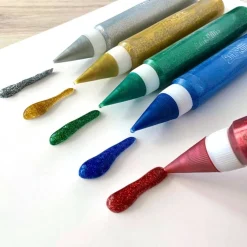 ArtSkills® Jumbo 5 Color Classic Glitter Glue Pens