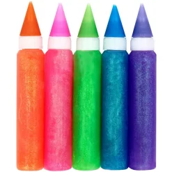 ArtSkills® Jumbo 5 Color Neon Glitter Glue Pens