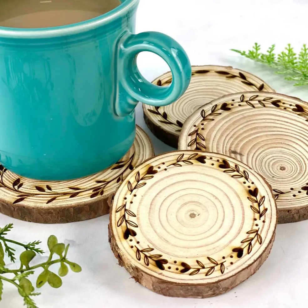 ArtSkills® 55 Piece Beginners Wood Burning Kit with Wood Rounds