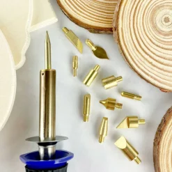 ArtSkills® 55 Piece Beginners Wood Burning Kit with Wood Rounds