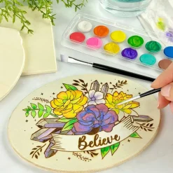 ArtSkills® 55 Piece Beginners Wood Burning Kit with Wood Rounds