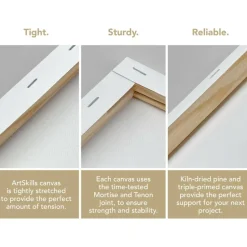 ArtSkills® Stretched Painting Canvas, 2ct.