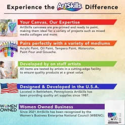 ArtSkills® Stretched Painting Canvas, 2ct.
