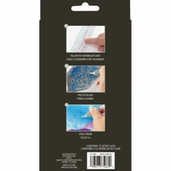 Artsy Flowers 3-Piece Diamond Art Bookmark Kit by Make Market®