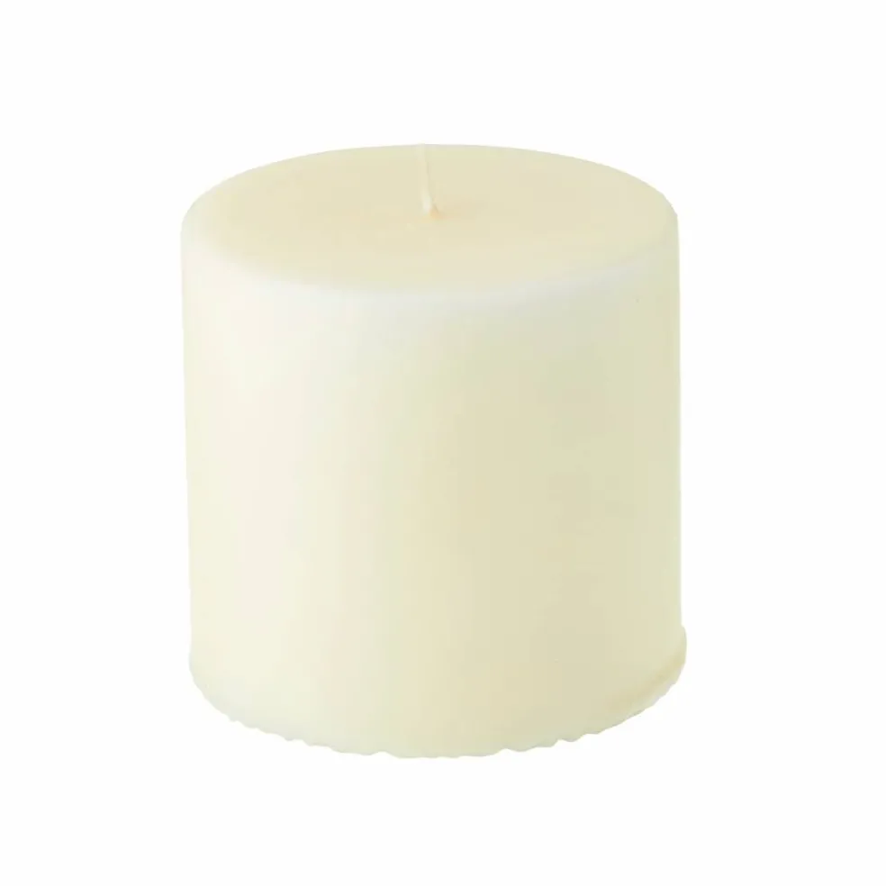 Ashland® Basic Elements™ Ivory Pillar Candle, 3 Pack