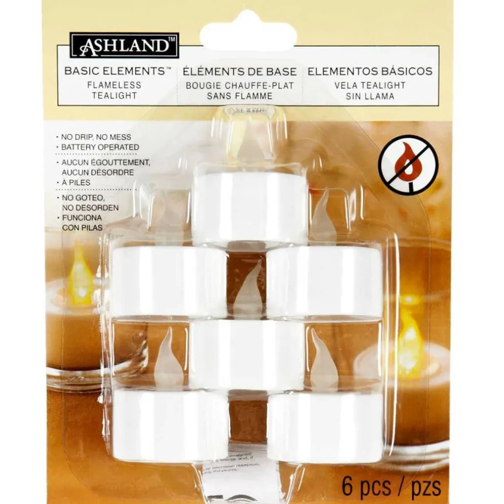 Ashland® Basic Elements™ LED Tea Lights Multipack
