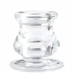 Ashland® Chunky Glass Taper Candle Holder