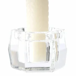 Ashland® Crystal Hexacube Taper Holder