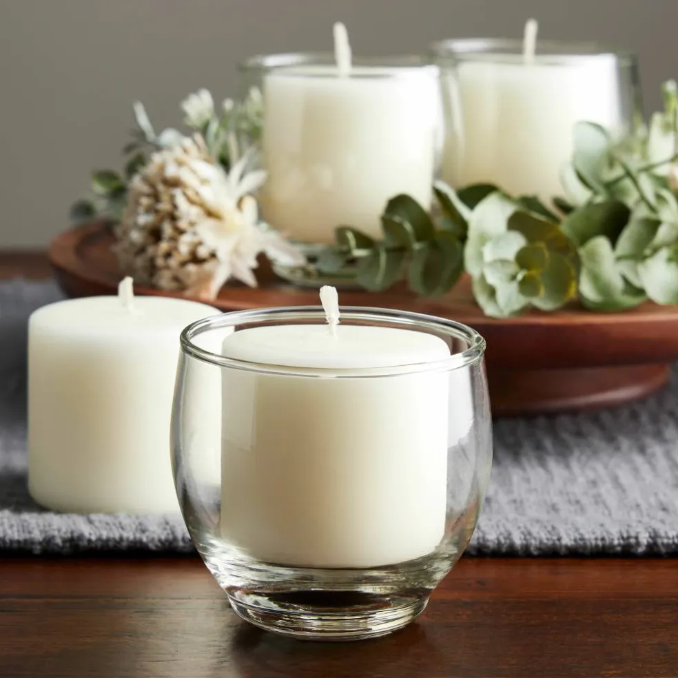 Ashland® Round Glass Votive Candle Holder