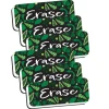 Ashley Productions Greenery Magnetic Whiteboard Erasers, 6ct.