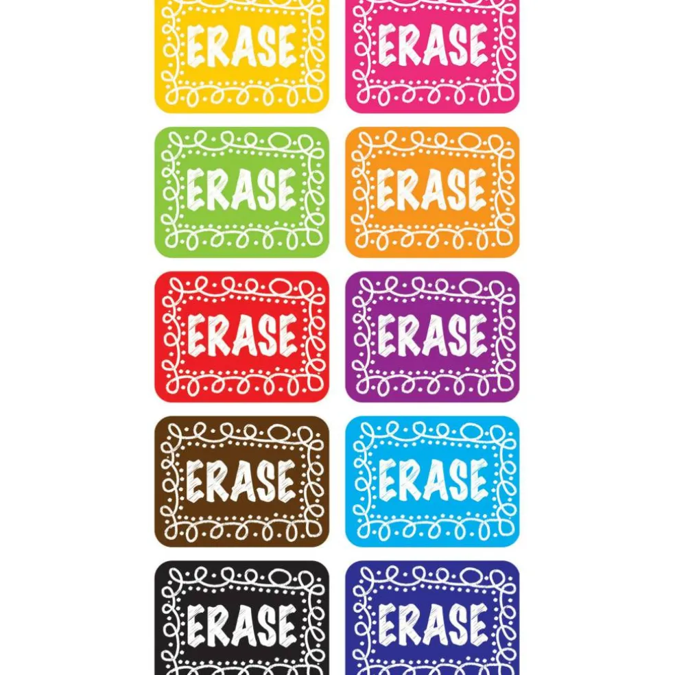 Ashley Productions Non-Magnetic Mini Whiteboard Erasers, Chalk Loop