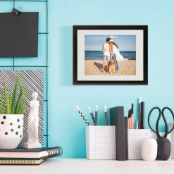 Aspect Black Frame with Mat by Studio Décor®