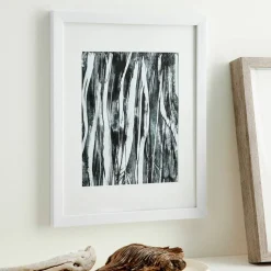Aspect White Narrow Frame With Mat by Studio Décor®