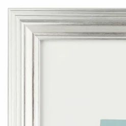 Aspect 8" x 10" Silver Narrow Frame with Mat by Studio Décor®