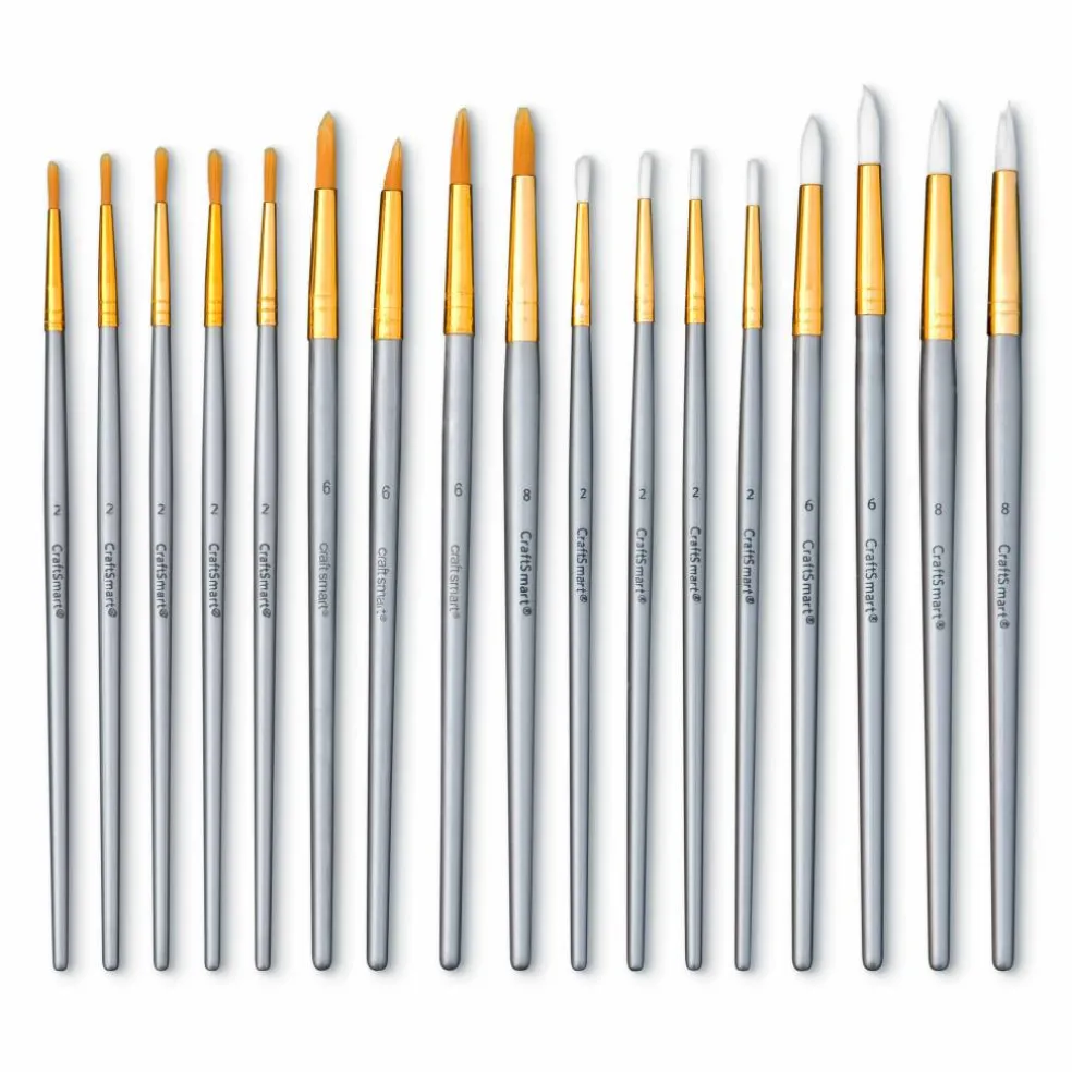 Assorted All-Purpose Brushes Super Value Pack by Craft Smart®