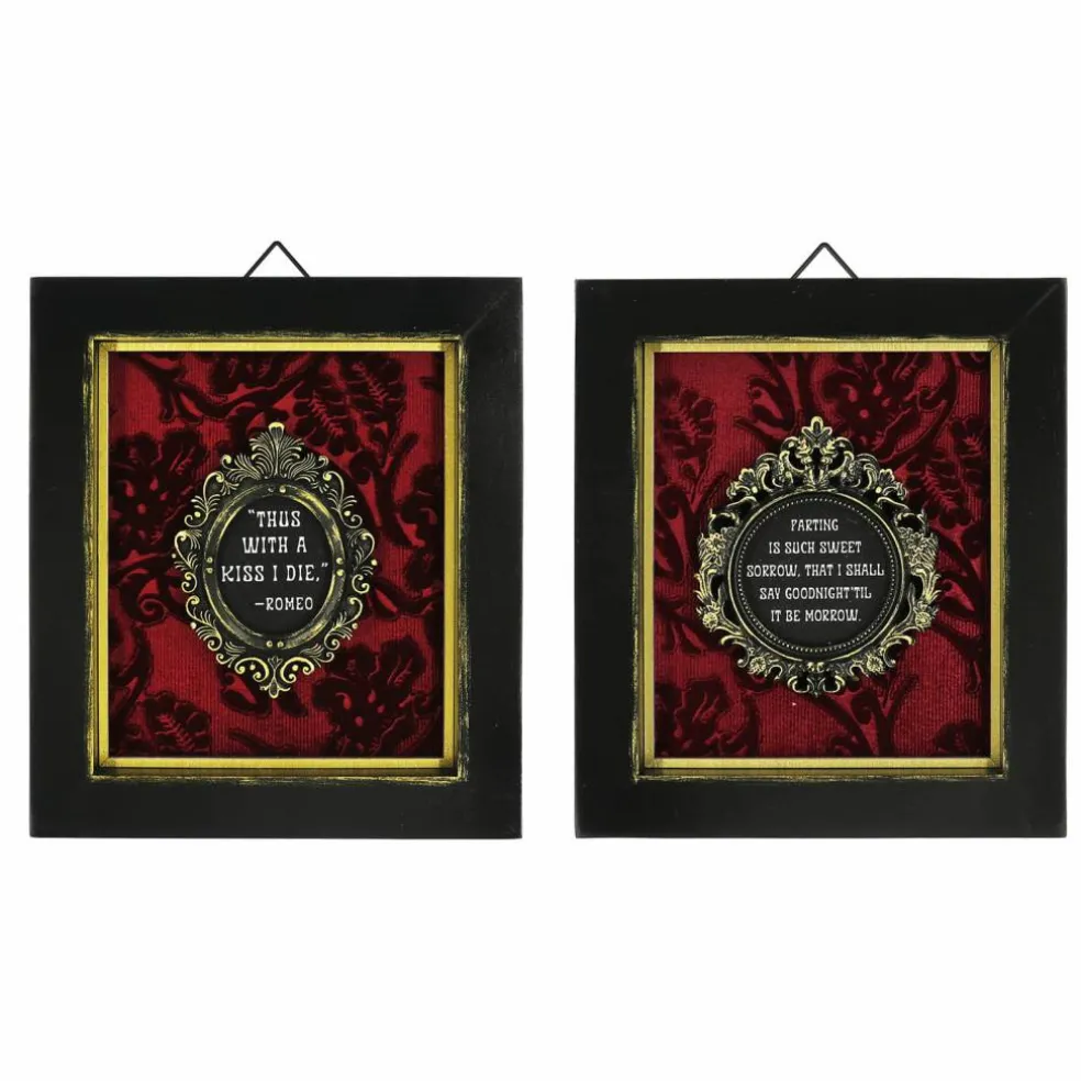 Assorted Black & Red Romeo & Juliet Quote Wall Décor, 1pc. by Ashland®