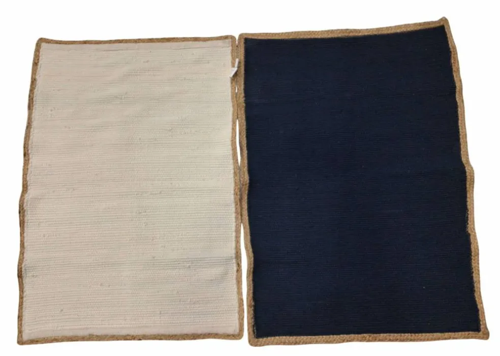 Assorted 42" Cotton Chindi Rug with Jute Edge, 1pc. by Ashland®