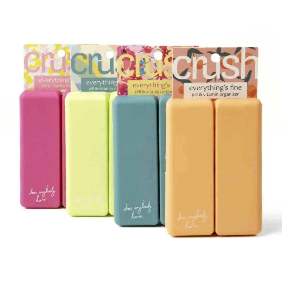 Assorted Crush™ Everything's Fine Pill & Vitamin Case, 1pc.
