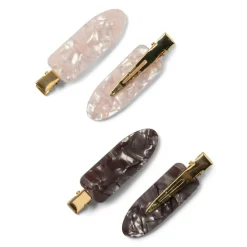 Assorted Crush™ High Standards Creaseless Hair Clips, 4pc.