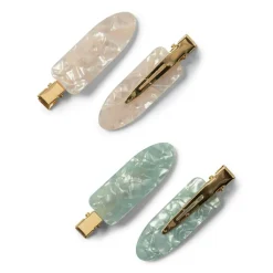 Assorted Crush™ High Standards Creaseless Hair Clips, 4pc.