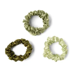 Assorted Crush™ Take Care Satin Scrunchies, 6pc.