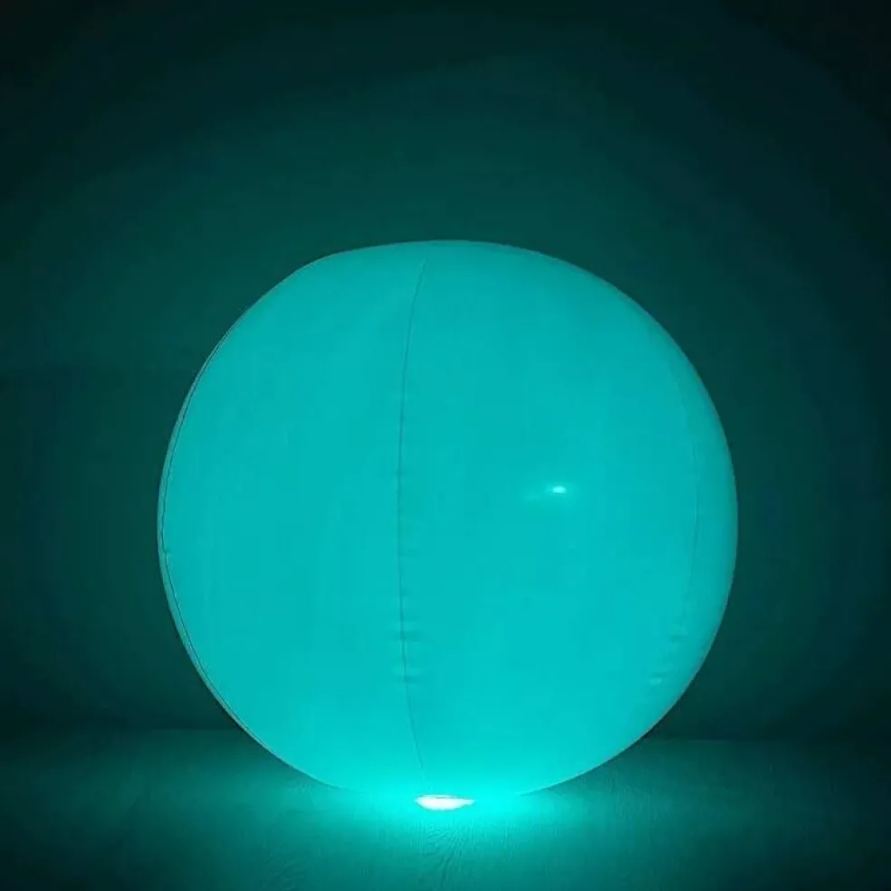 16" Assorted LED Ball Orb Inflatable Floating Pool Light Party Event Decorations