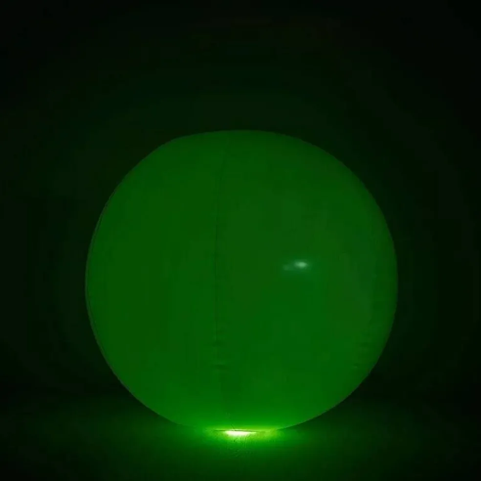 16" Assorted LED Ball Orb Inflatable Floating Pool Light Party Event Decorations