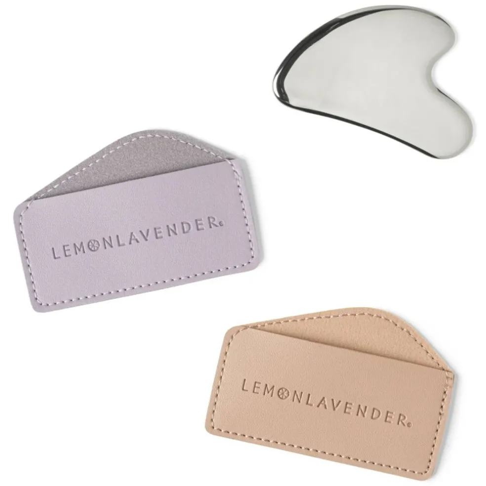Assorted Lemon Lavender® Oh My Gua Sha Stainless Steel Gua Sha, 1pc.