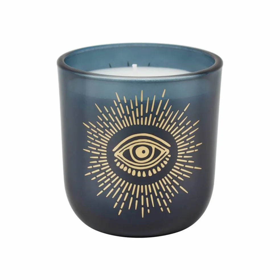 Assorted 10oz. Evil Eye Scented Glass Jar Candle with Lid, 1pc. by Ashland®