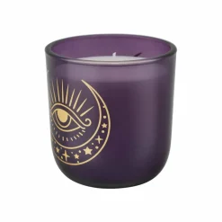 Assorted 10oz. Evil Eye Scented Glass Jar Candle with Lid, 1pc. by Ashland®